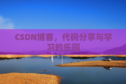 CSDN博客，代码分享与学习的乐园
